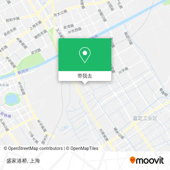 盛家港桥地图