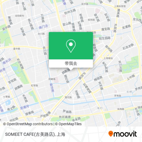 SOMEET CAFE(古美路店)地图