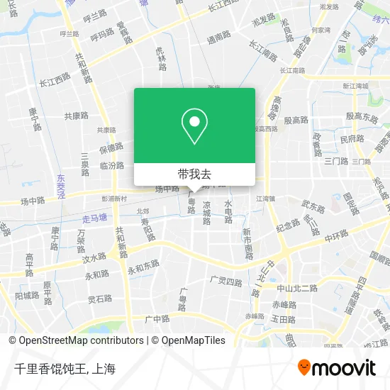 千里香馄饨王地图