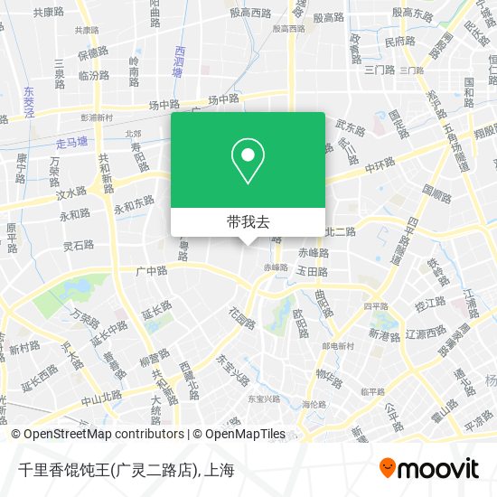 千里香馄饨王(广灵二路店)地图