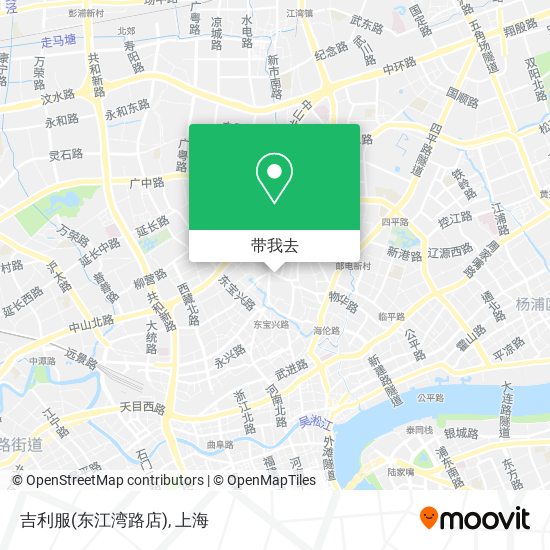 吉利服(东江湾路店)地图