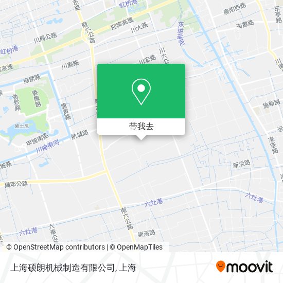 上海硕朗机械制造有限公司地图