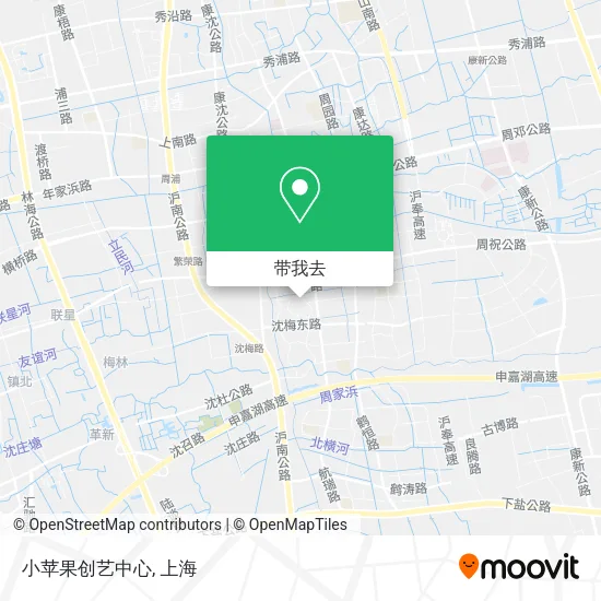 小苹果创艺中心地图
