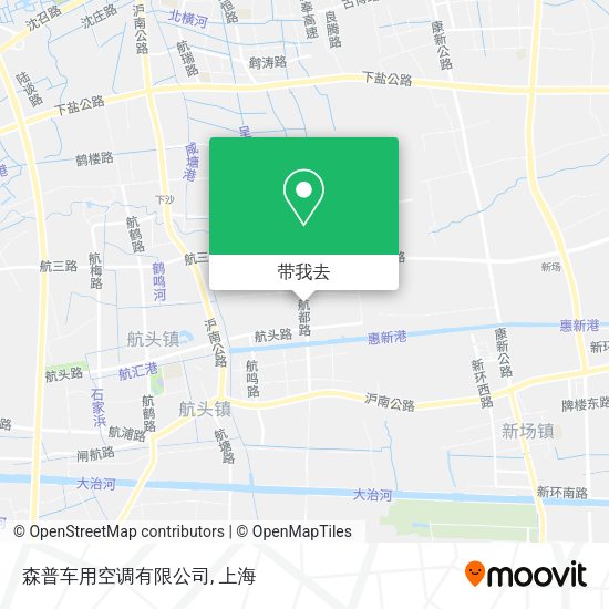 森普车用空调有限公司地图