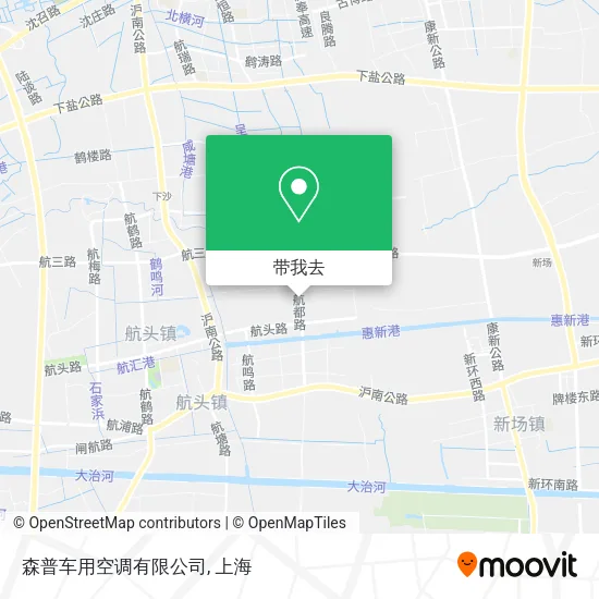 森普车用空调有限公司地图