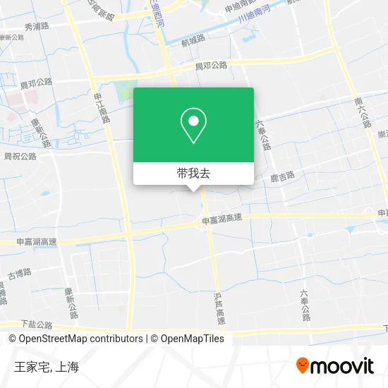 王家宅地图