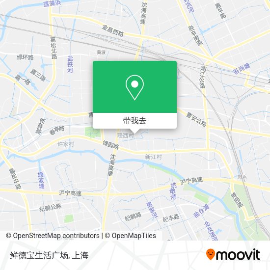 鲜德宝生活广场地图