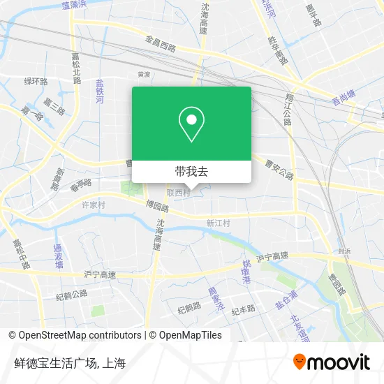 鲜德宝生活广场地图
