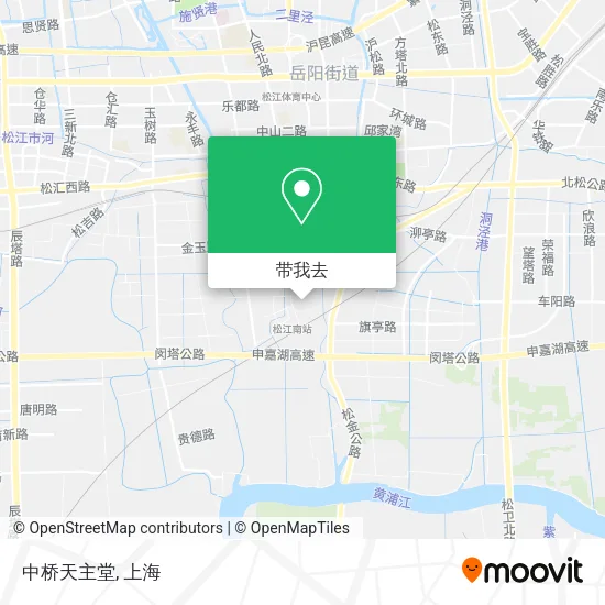 中桥天主堂地图