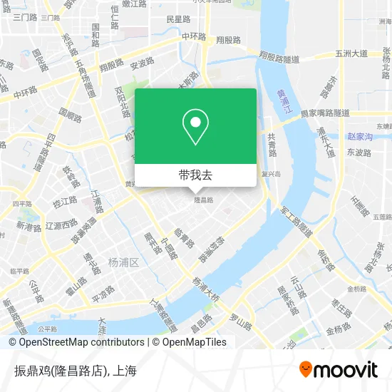 振鼎鸡(隆昌路店)地图