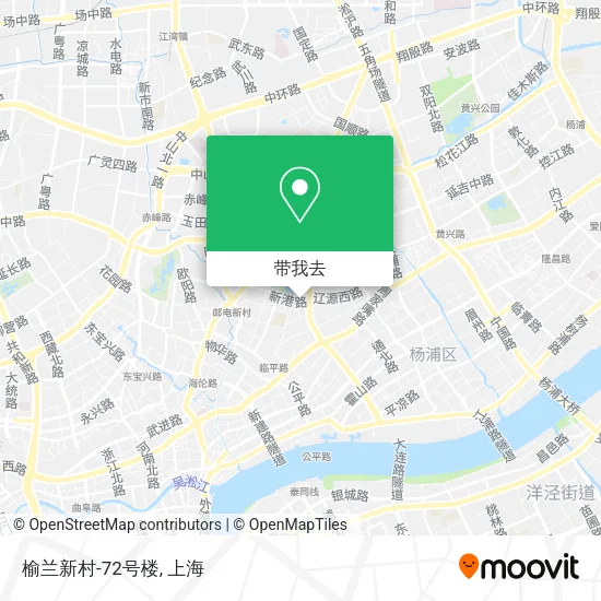榆兰新村-72号楼地图