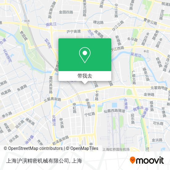 上海沪演精密机械有限公司地图