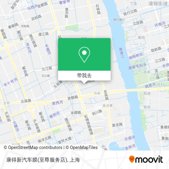 康得新汽车膜(至尊服务店)地图