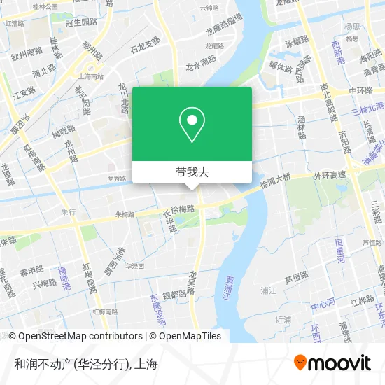 和润不动产(华泾分行)地图