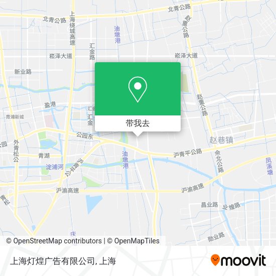 上海灯煌广告有限公司地图