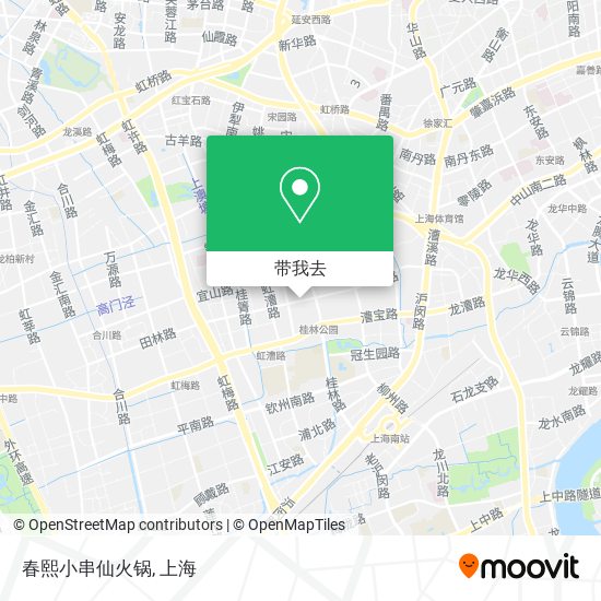 春熙小串仙火锅地图