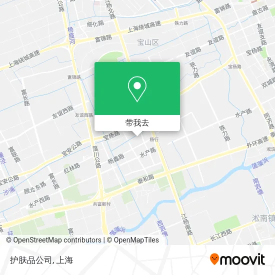 护肤品公司地图