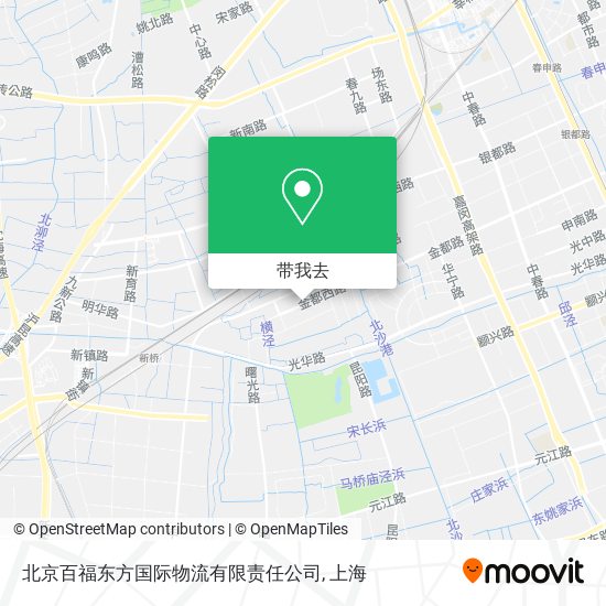北京百福东方国际物流有限责任公司地图