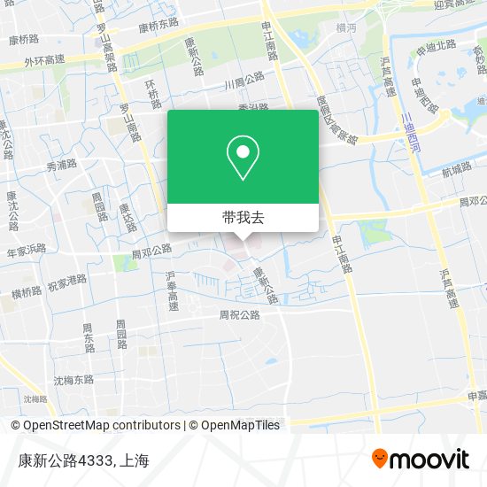 康新公路4333地图