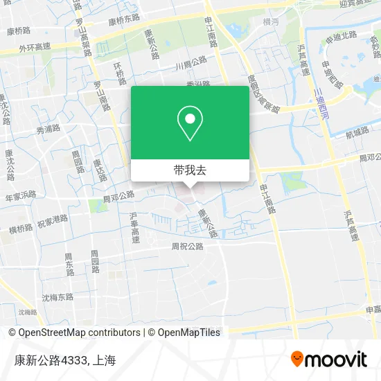 康新公路4333地图