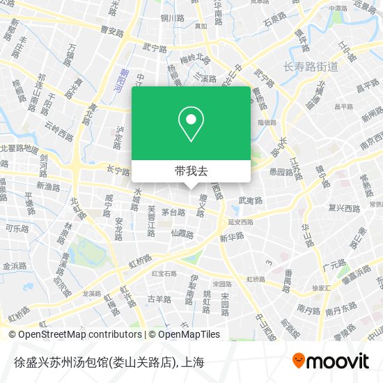 徐盛兴苏州汤包馆(娄山关路店)地图