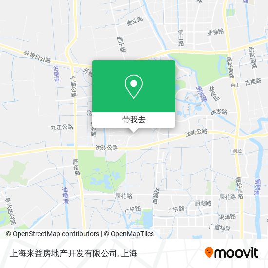 上海来益房地产开发有限公司地图