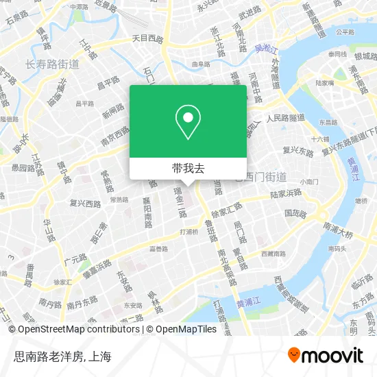思南路老洋房地图