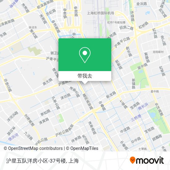 沪星五队洋房小区-37号楼地图