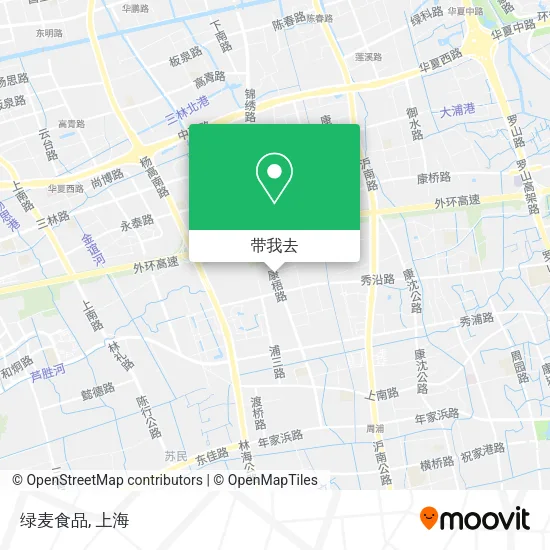 绿麦食品地图
