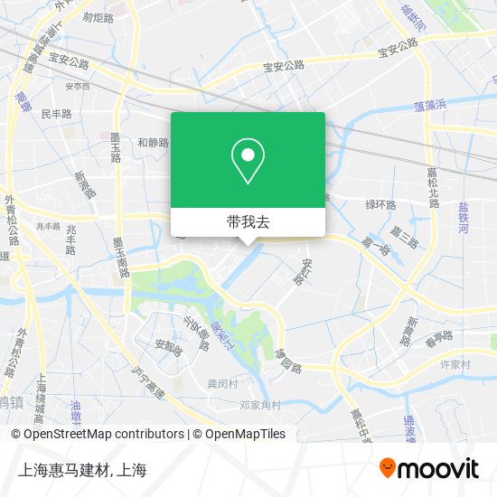 上海惠马建材地图