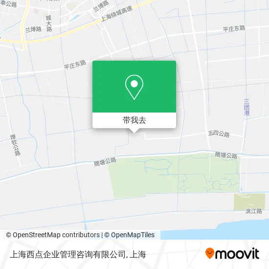 上海西点企业管理咨询有限公司地图