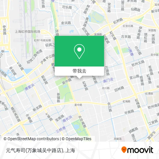 元气寿司(万象城吴中路店)地图