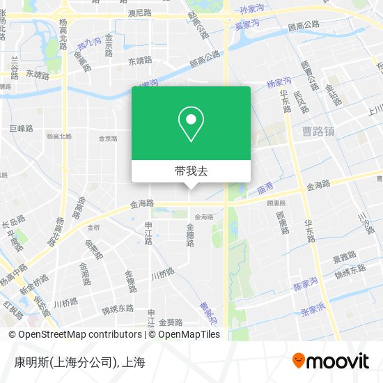 康明斯(上海分公司)地图