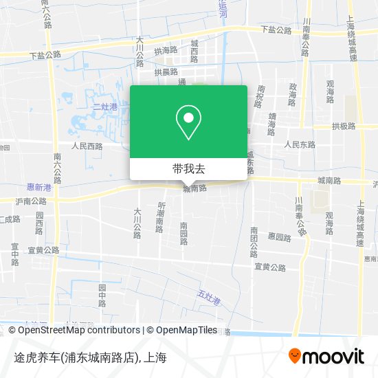 途虎养车(浦东城南路店)地图