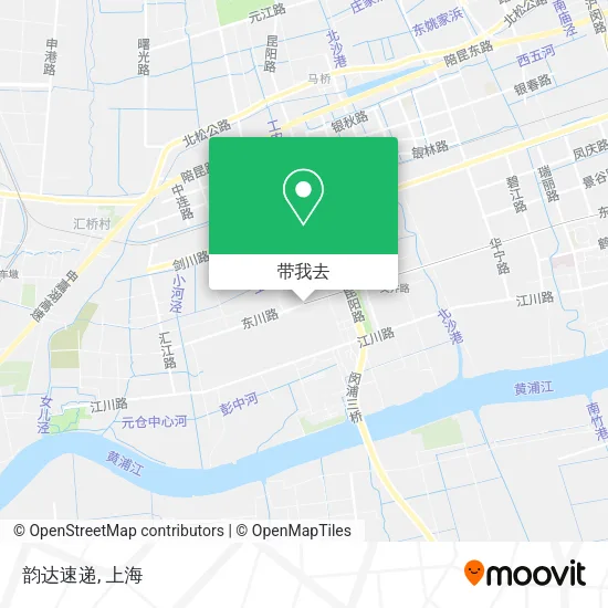 韵达速递地图