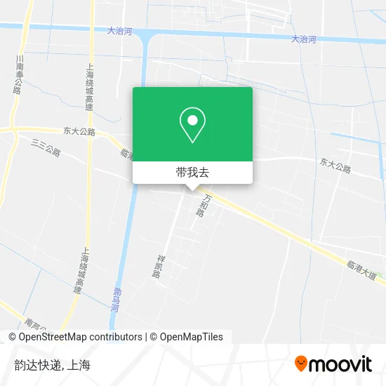 韵达快递地图
