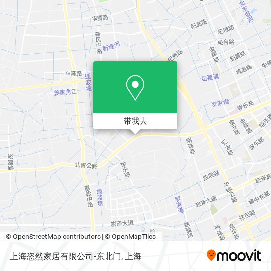 上海恣然家居有限公司-东北门地图