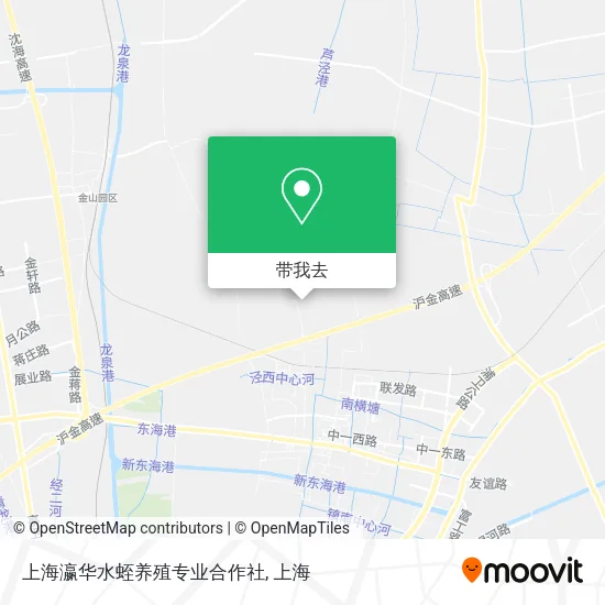 上海瀛华水蛭养殖专业合作社地图