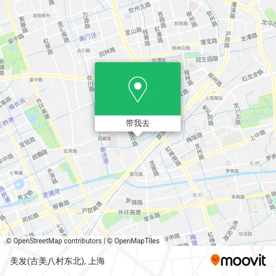 美发(古美八村东北)地图