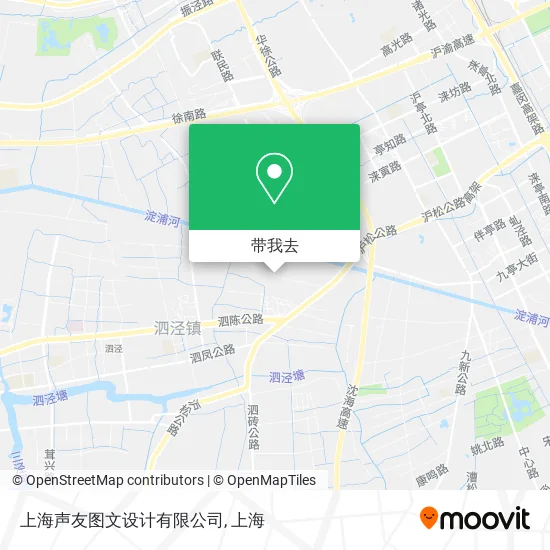 上海声友图文设计有限公司地图