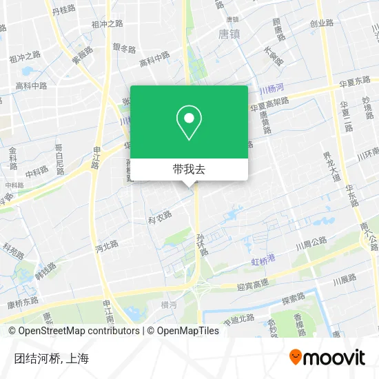 团结河桥地图