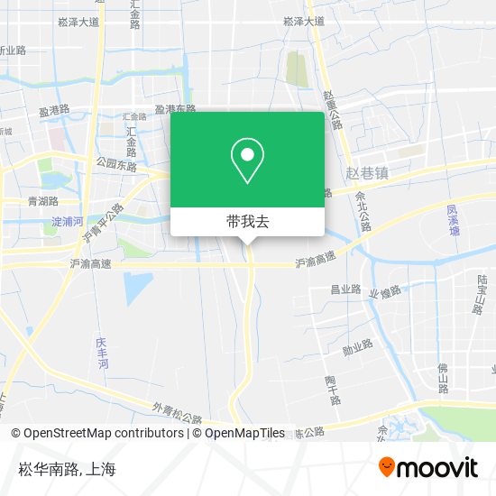 崧华南路地图