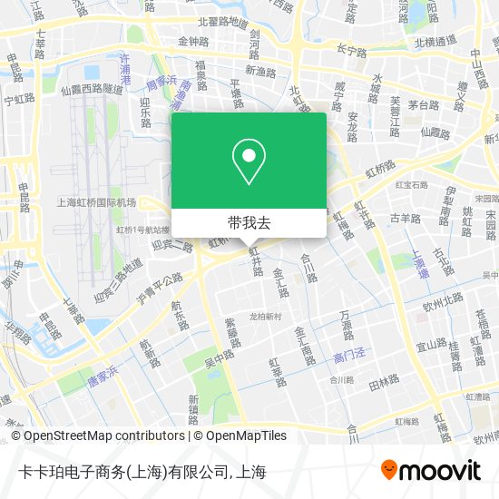 卡卡珀电子商务(上海)有限公司地图