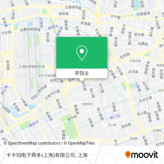 卡卡珀电子商务(上海)有限公司地图