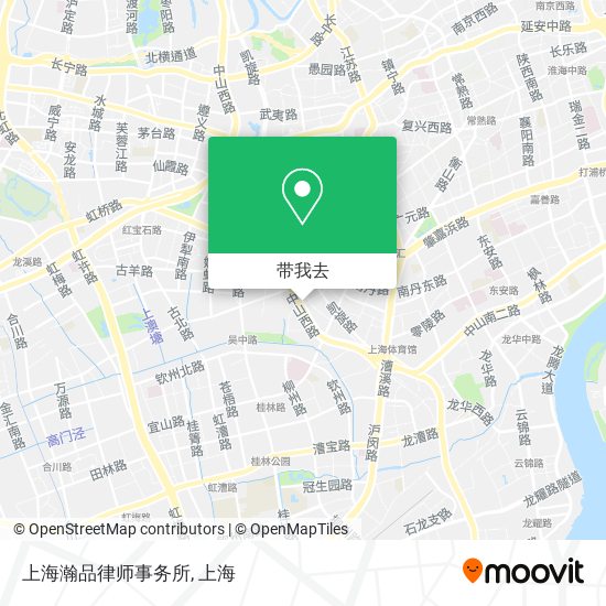 上海瀚品律师事务所地图