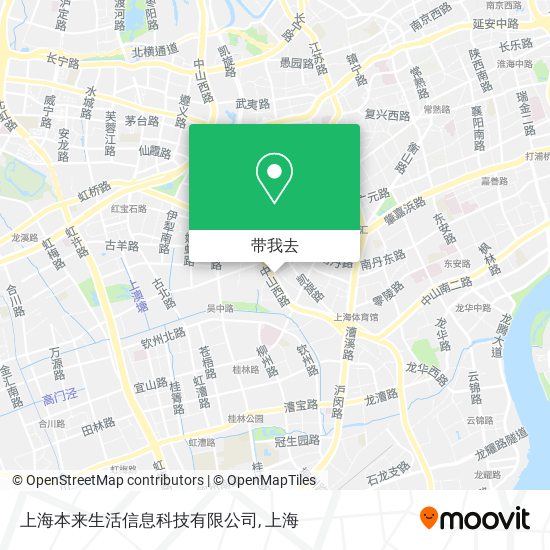 上海本来生活信息科技有限公司地图