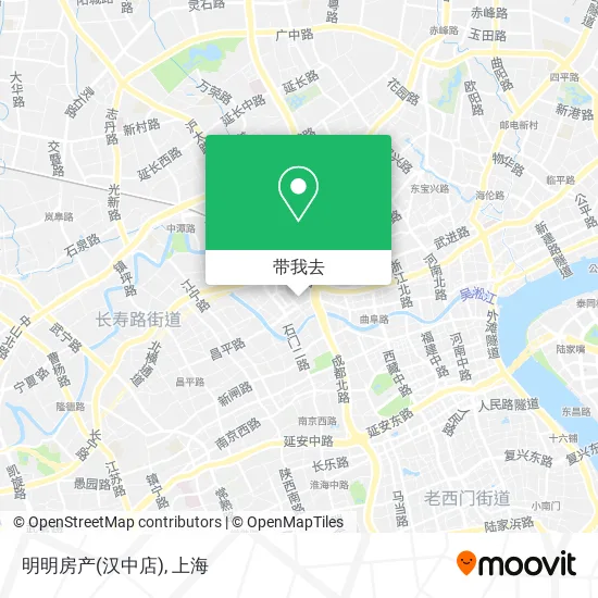 明明房产(汉中店)地图