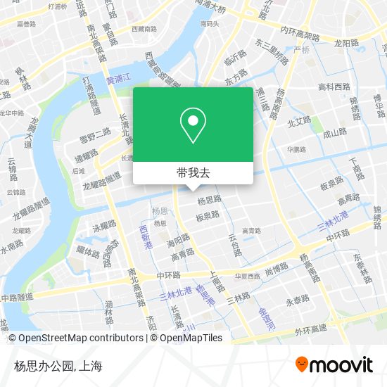 杨思办公园地图