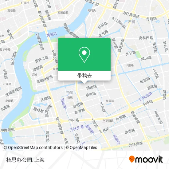 杨思办公园地图