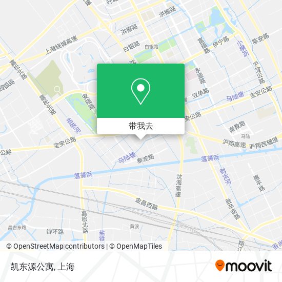 凯东源公寓地图
